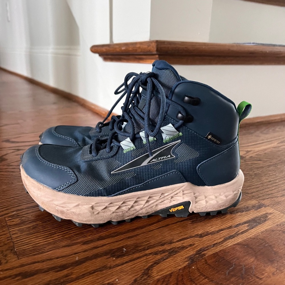 Altra Timp Hiker GTX Navy Blue Gore-Tex Waterproof Trail Boots AL0A85P8445 Sz 8 - Picture 6 of 13